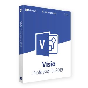 Microsoft Visio Professional 2019 1PC