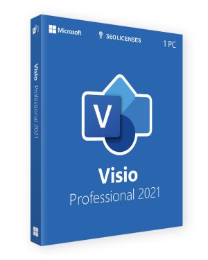 Microsoft Visio Professional 2021 – Cd Key License (1 PC) – Lifetime Online Activation