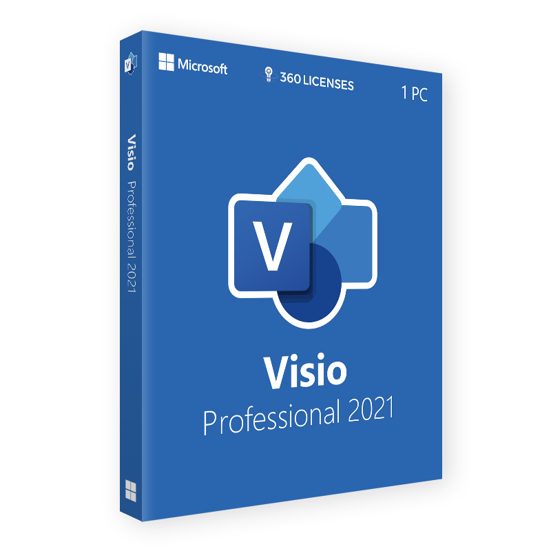 Microsoft Visio Professional 2021 1PC
