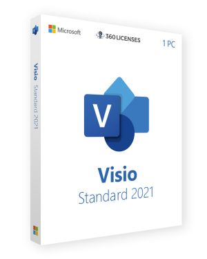 Microsoft Visio Standard 2021 – OEM License (1 PC) – Lifetime Online Activation