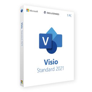 Microsoft Visio Standard 2021 – OEM License (1 PC) – Lifetime Online Activation