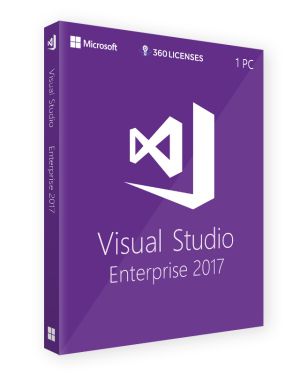 Microsoft Visual Studio 2017  Enterprise – OEM License (1 PC) – Lifetime Online Activation