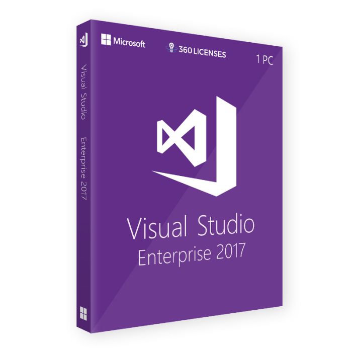 Microsoft Visual Studio 2017  Enterprise – OEM License (1 PC) – Lifetime Online Activation