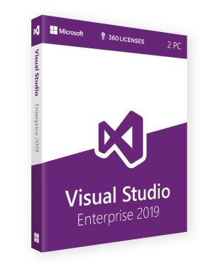 Microsoft Visual Studio 2019  Enterprise – OEM License (2 PC) – Lifetime Online Activation