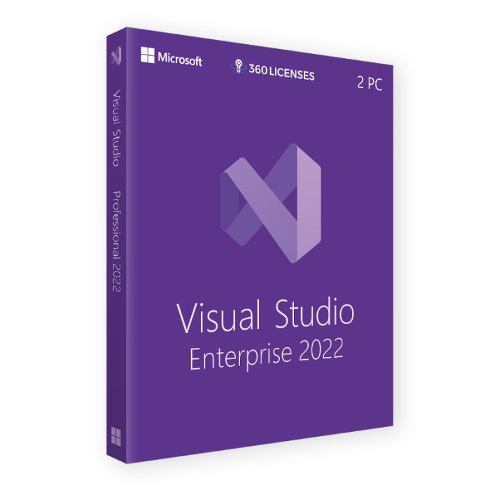 Microsoft Visual Studio 2022 Enterprise – OEM License (2 PC) – Lifetime Online Activation
