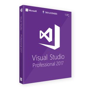 Microsoft Visual Studio 2017  Professional – OEM License (1 PC) – Lifetime Online Activation