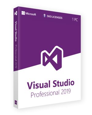 Microsoft Visual Studio 2019 Professional – OEM License (1 PC) – Lifetime Online Activation