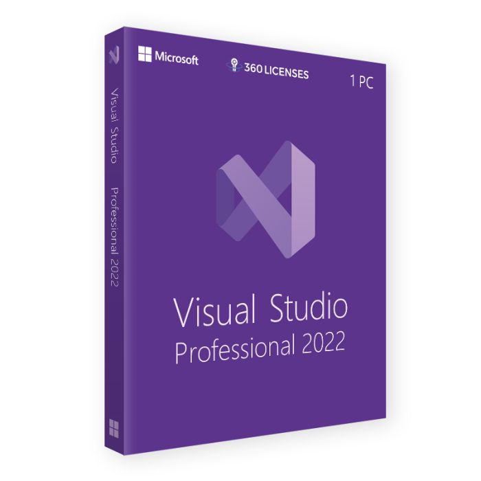 Microsoft Visual Studio 2022 Professional – OEM License (1 PC) – Lifetime Online Activation